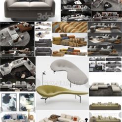 3D model 3DSky Pro Beds 3D-Models Mix Collection