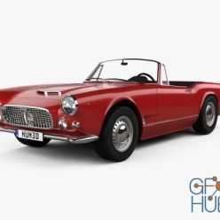 3D model Maserati 3500 Spyder 1959 Hum 3D car