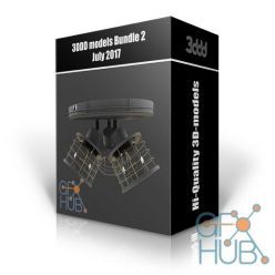 3D model 3DDD models – Bundle 2 July 2017