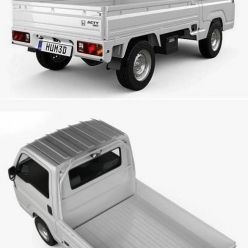 3D model Honda Acty (Vamos) Truck 2012