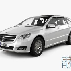 3D model Hum 3D Mercedes-Benz R-Class 2011 car