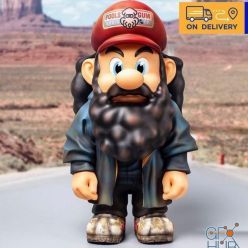 3D model Mario Forrest Gump – 3D Print