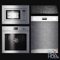 3D model Kitchen Appliances Selezione