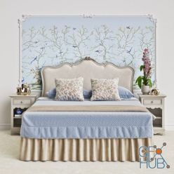 3D model Salda 8512 classic bedroom