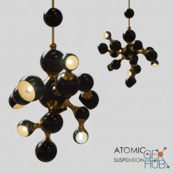 3D model ATOMIC SUSPENSION LIGHT BY DELIGHTFULL