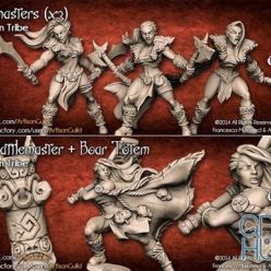 3D model Barbarian Tribe – 3D Print