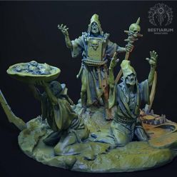 3D model Bestiarum Miniatures - The Cult of Flesh December 2020 – 3D Print