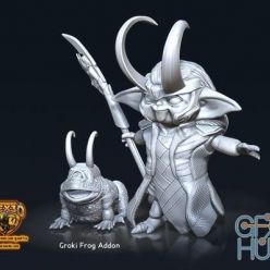 3D model Groki Froki addon – 3D Print