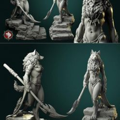3D model Werewolf Queen – 3D Print