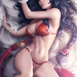 3D model League of Legends - Ahri