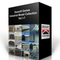 3D model Dexsoft Games – Industrial Models Bundle Vol. 1-7