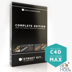 3D model TurboSquid – Street Kit 01 Complete Edition 3D Models