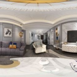 3D model American Style Interior 028