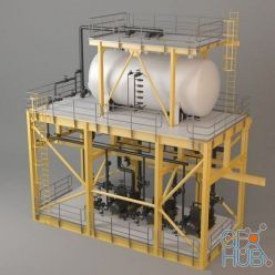 3D model Modern Industrial Equipment