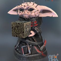 3D model Grogu Pinhead – 3D Print