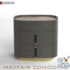 3D model DAYTONA. Mayfair Comodino