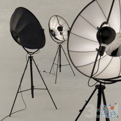 3D model Fortuny Stage Lamp