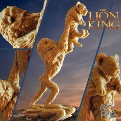 3D model Simba and Rafiki – The Lion King – 3D Print