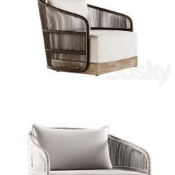 3D model Havana Lounge Chair