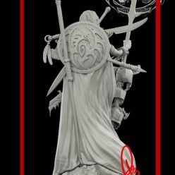3D model Red Sonja (missing base1) – 3D Print