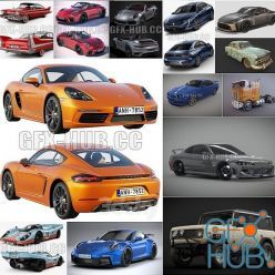 3D model Car 3D Models Bundle December 2022