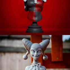 3D model Harley Quinn Bust – 3D Print