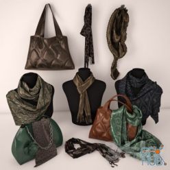 3D model Palantin and bag (max 2011)