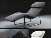 3D model Modern chaise lounge 360 by Rolf Benz