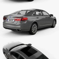 3D model Ford Taurus CN-spec 2016 car