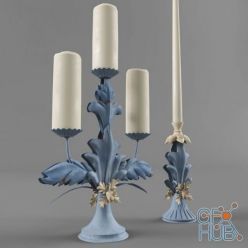 3D model Candelabrum and candlestick