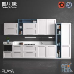 3D model Kitchen PLAYA by AR-TRE (Vray, Corona, fbx)