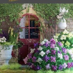 3D model Flower house near the house