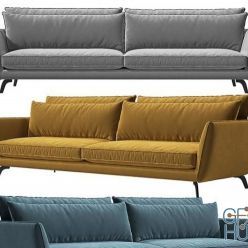 3D model Leone sofa Kaza do sofa