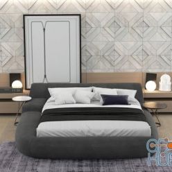 3D model POLIFORM BIG BED (max)