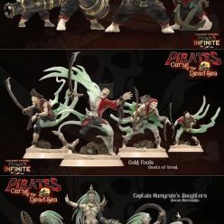 3D model Heroes Infinite - Pirates Curse of the Dead Seas - Troops July 2022 – 3D Print