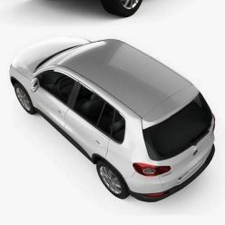 3D model Volkswagen Tiguan 2010