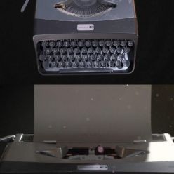 3D model Typewriter Underwood 18 PBR