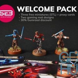 3D model Seb Miniatures - Welcome Pack – 3D Print