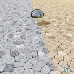 3D model Stone floor (max, fbx)