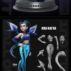 3D model KDA All-Out Kaisa League of Legends – 3D Print
