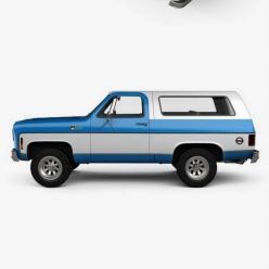 3D model Chevrolet K5 Blazer 1976