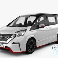 3D model Nissan Serena Nismo 2016