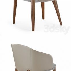 3D model Armchair VeryWood Bellevue 01