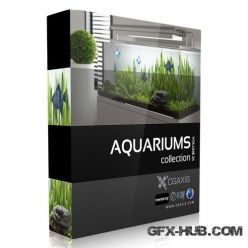 3D model CGAxis Models Volume 24 Aquariums