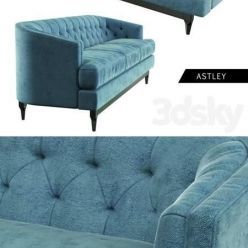 3D model Astley Lounge Sofa