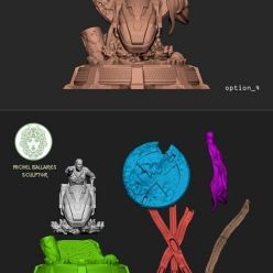 3D model Professor X – 3D Print