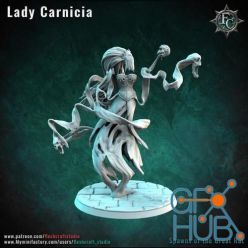 3D model ﻿Lady Carnicia Severin – 3D Print