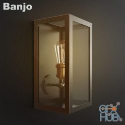 3D model Banjo wall lamp