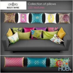 3D model Colores pillow set by Rizzy Home