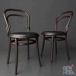 3D model Cafe chair 14 by TON